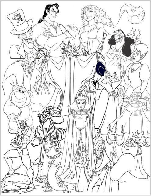 150+ Printable Disney Coloring Pages: Where Magic Meets Color 135