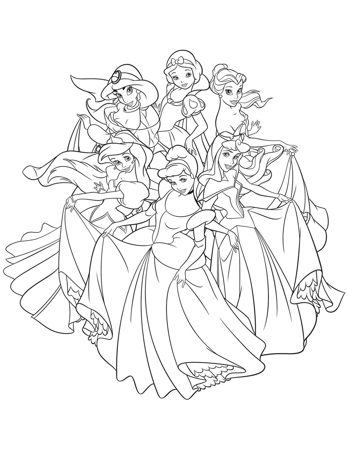 150+ Printable Disney Coloring Pages: Where Magic Meets Color 24