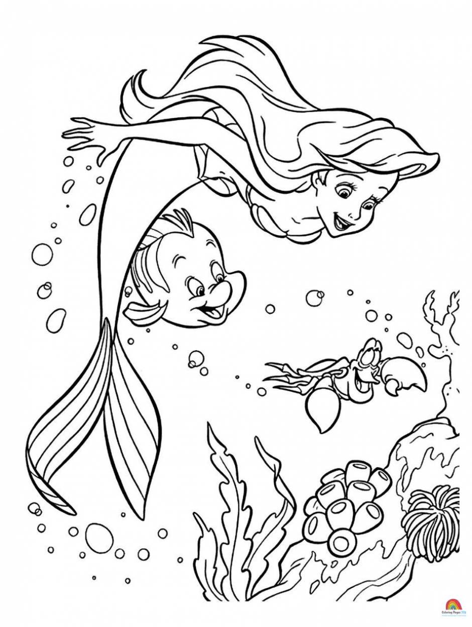 150+ Printable Disney Coloring Pages: Where Magic Meets Color 29