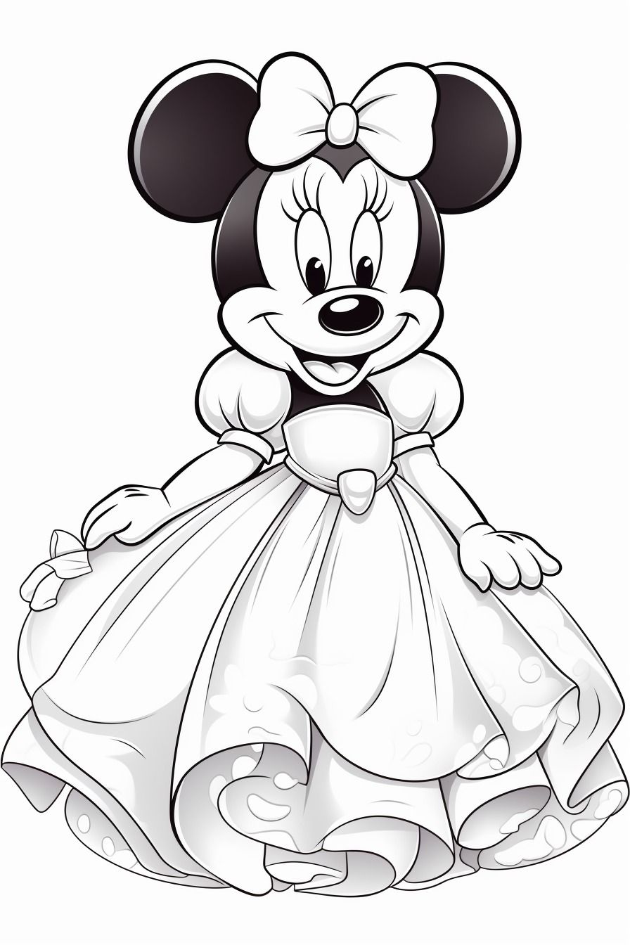 150+ Printable Disney Coloring Pages: Where Magic Meets Color 39