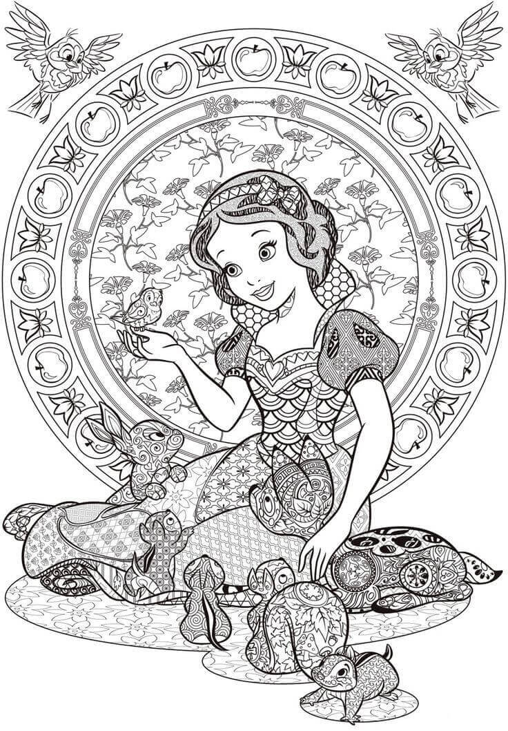 150+ Printable Disney Coloring Pages: Where Magic Meets Color 52