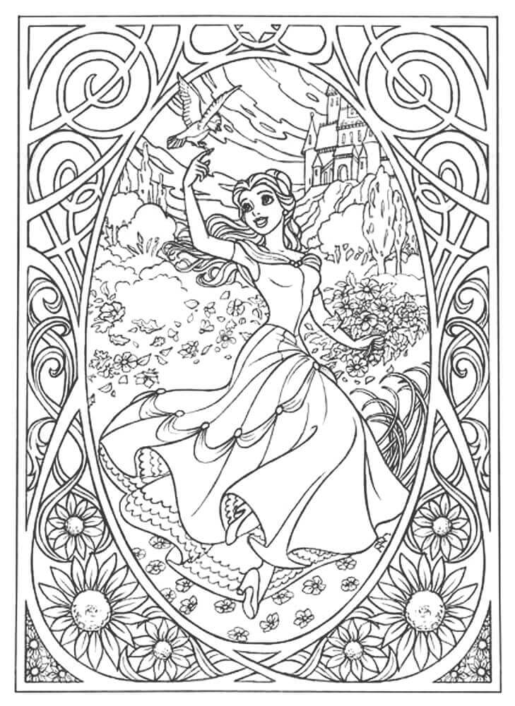 150+ Printable Disney Coloring Pages: Where Magic Meets Color 62