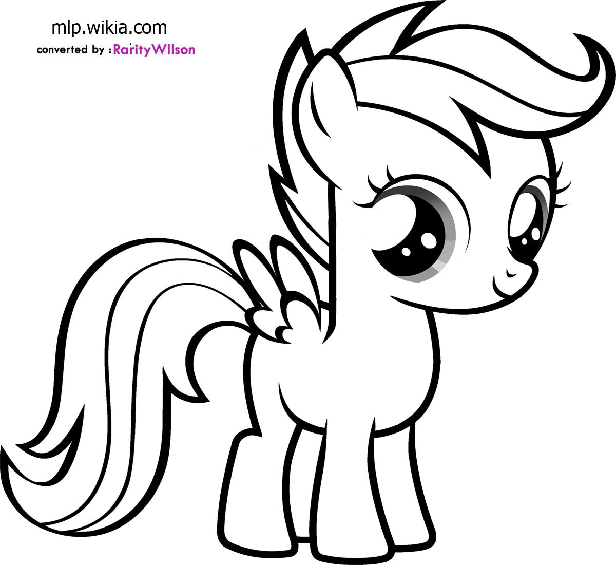 165+ My Little Pony Coloring Pages: Magical Friends 106