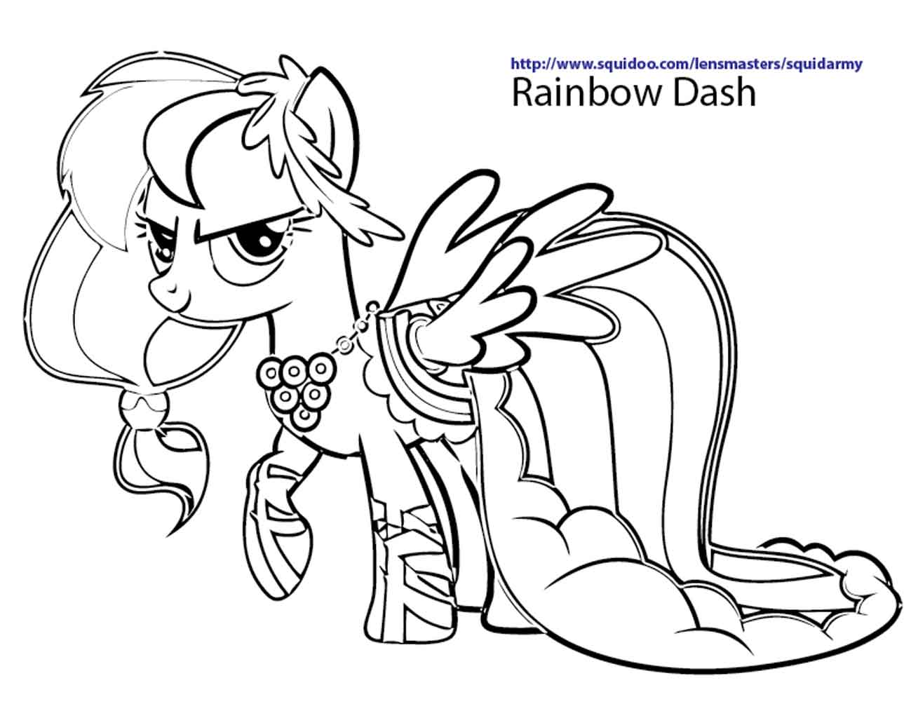 165+ My Little Pony Coloring Pages: Magical Friends 116