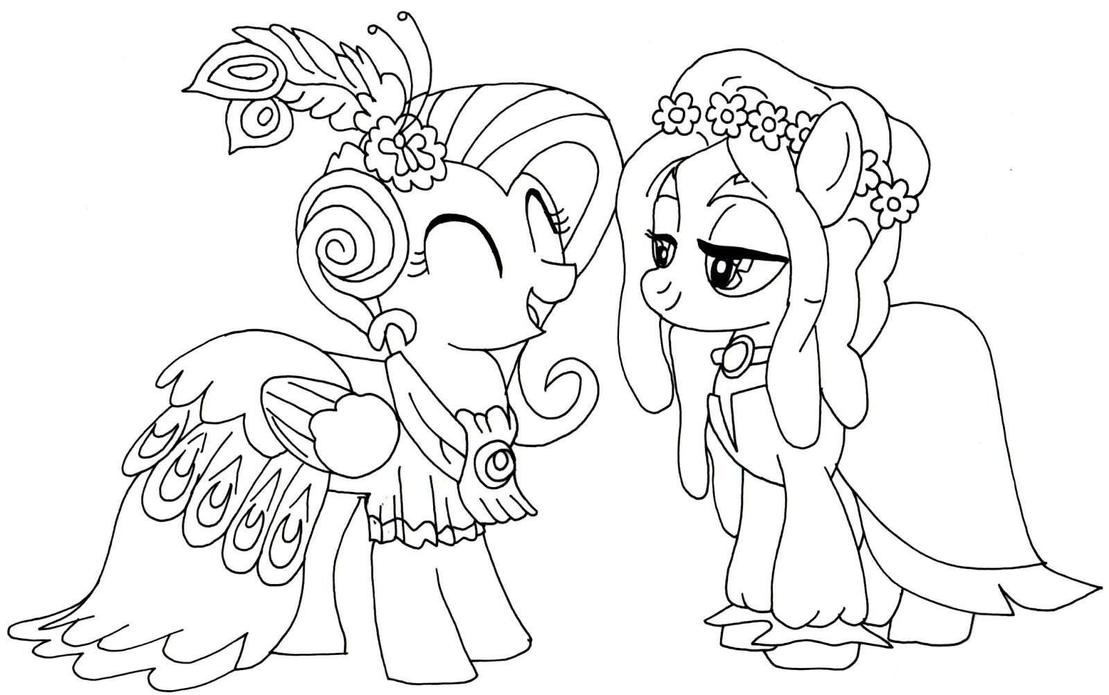 165+ My Little Pony Coloring Pages: Magical Friends 130