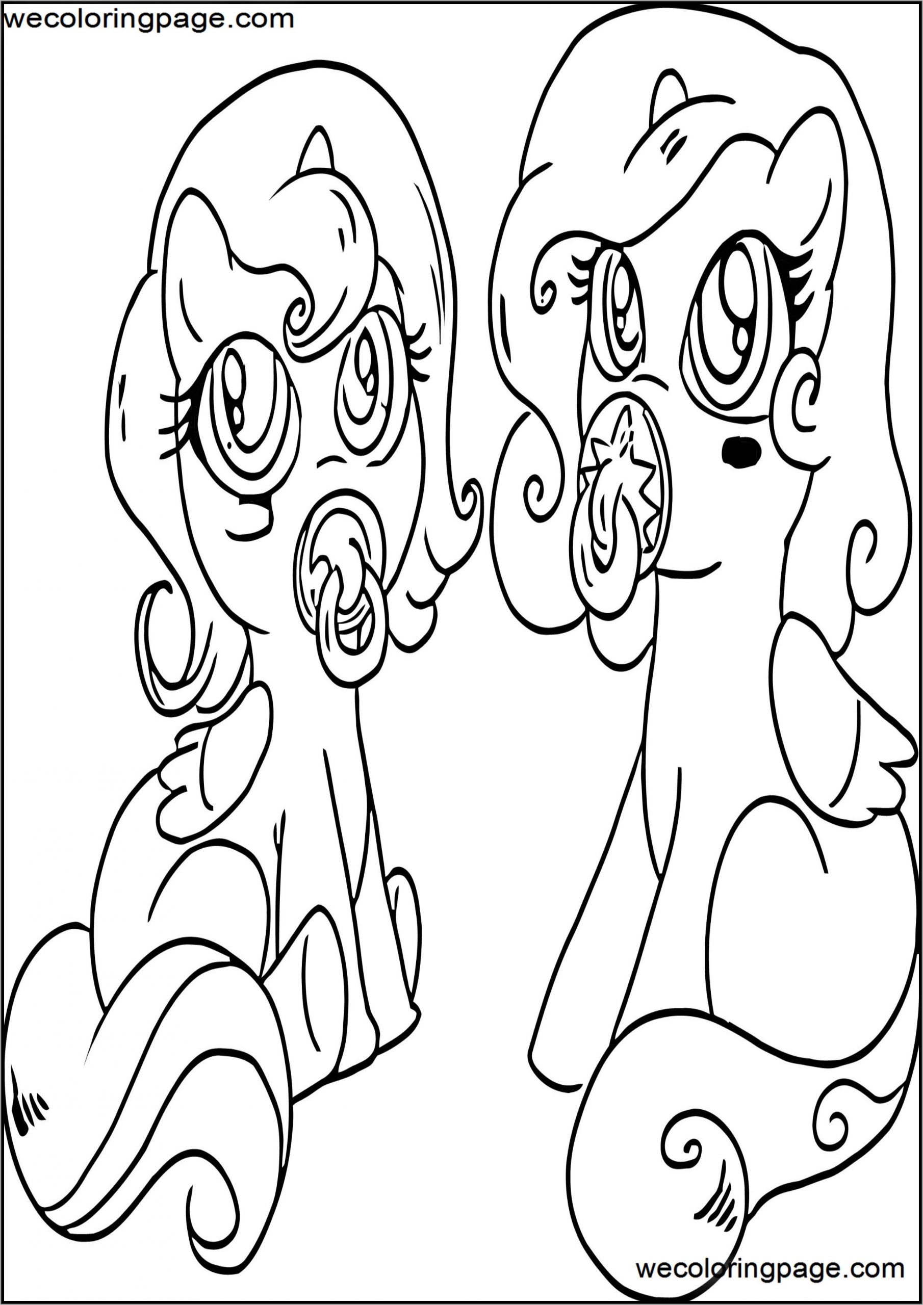 165+ My Little Pony Coloring Pages: Magical Friends 135