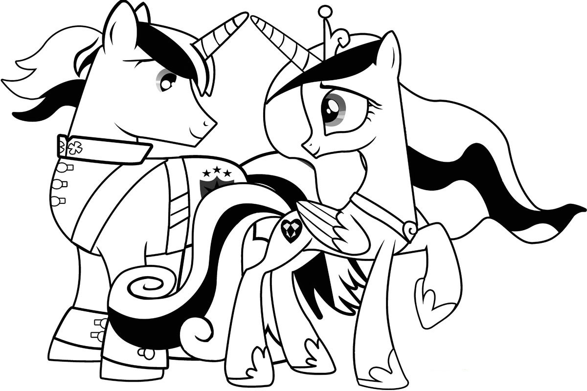 165+ My Little Pony Coloring Pages: Magical Friends 139