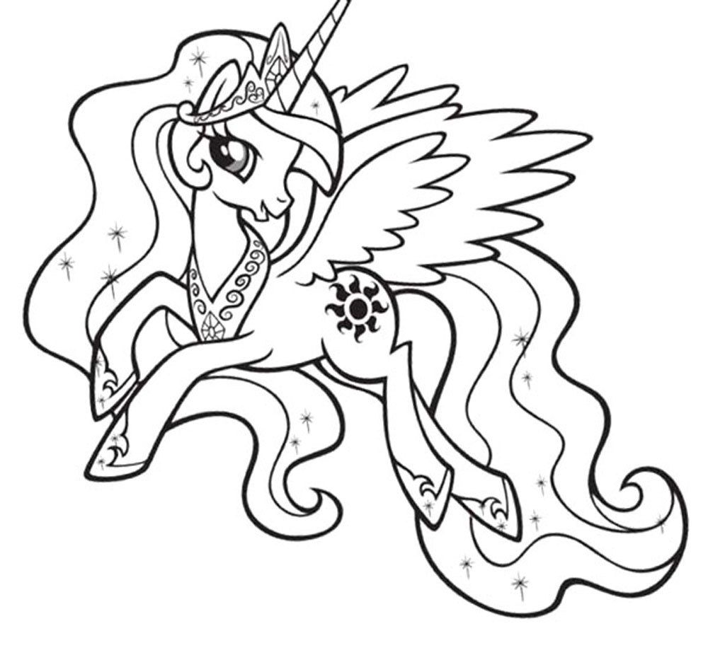 165+ My Little Pony Coloring Pages: Magical Friends 143