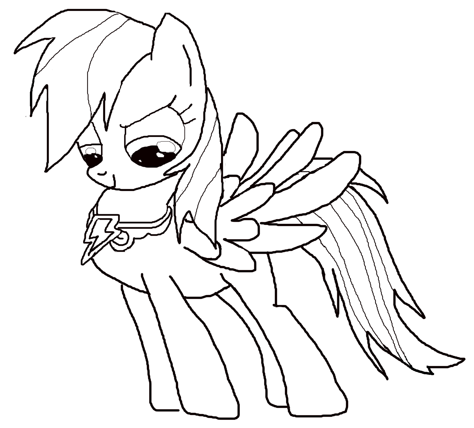 165+ My Little Pony Coloring Pages: Magical Friends 17