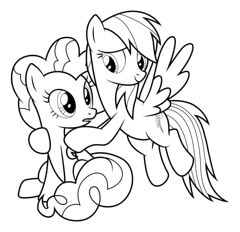 165+ My Little Pony Coloring Pages: Magical Friends 171