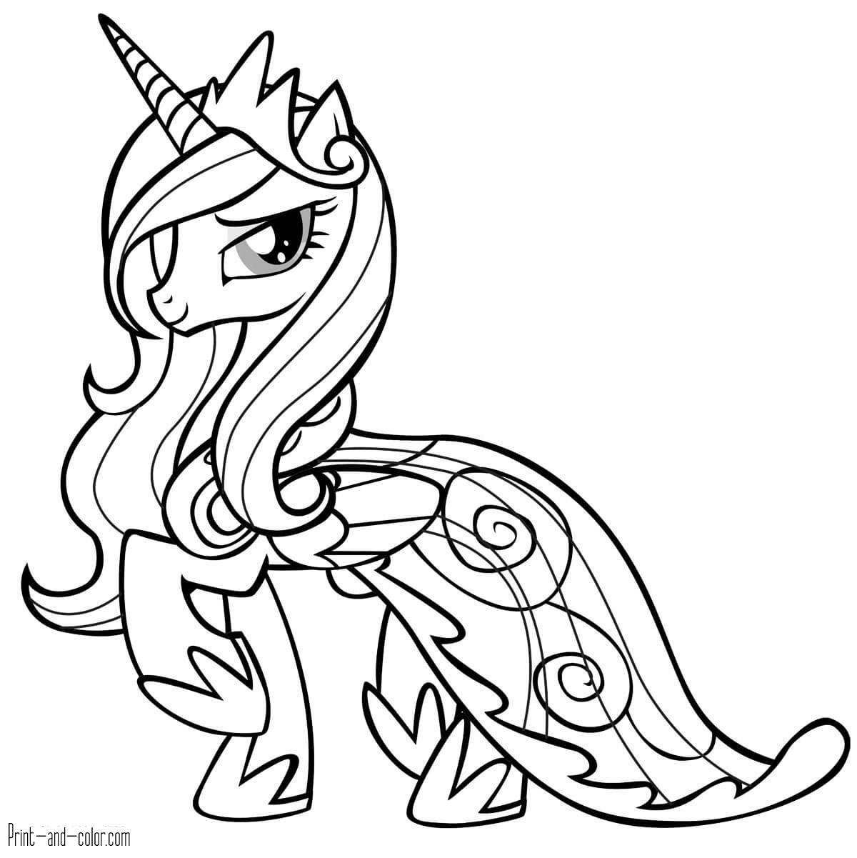 165+ My Little Pony Coloring Pages: Magical Friends 21