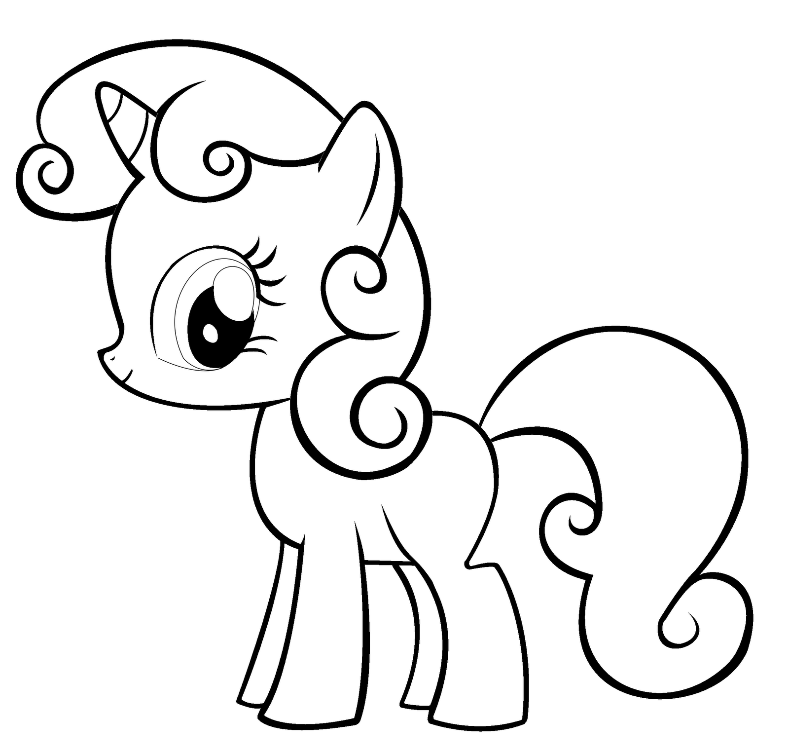 165+ My Little Pony Coloring Pages: Magical Friends 24