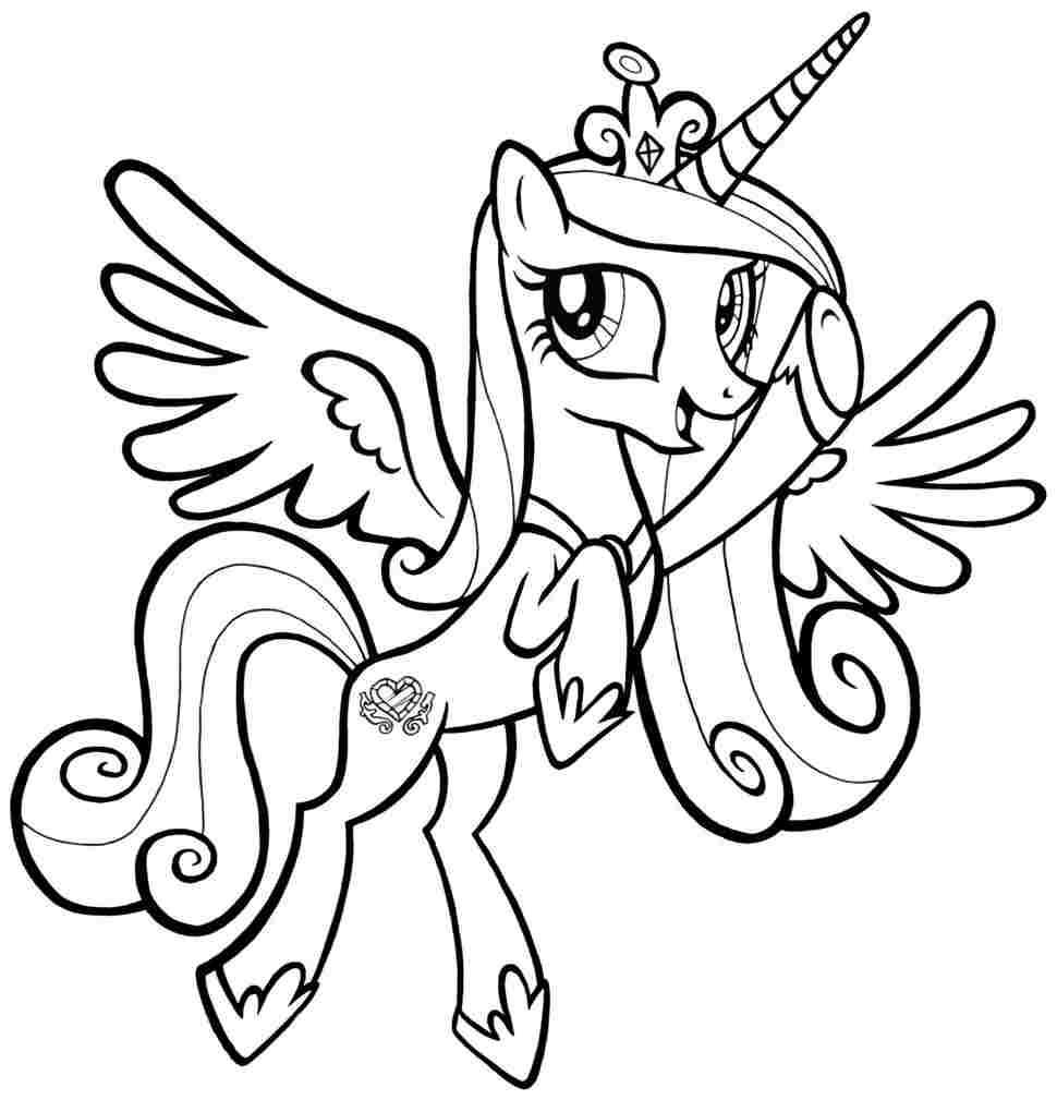 165+ My Little Pony Coloring Pages: Magical Friends 25