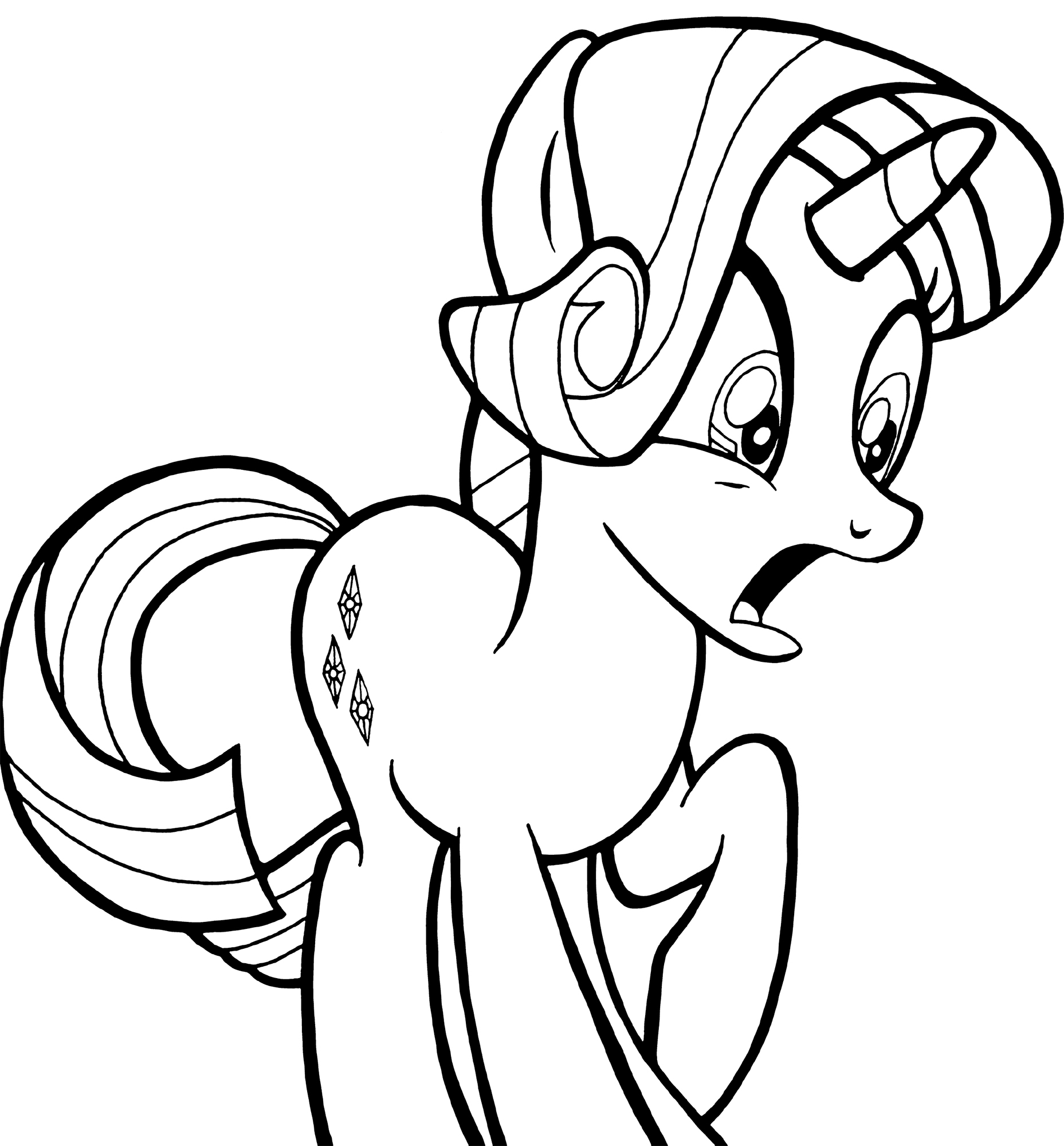 165+ My Little Pony Coloring Pages: Magical Friends 27