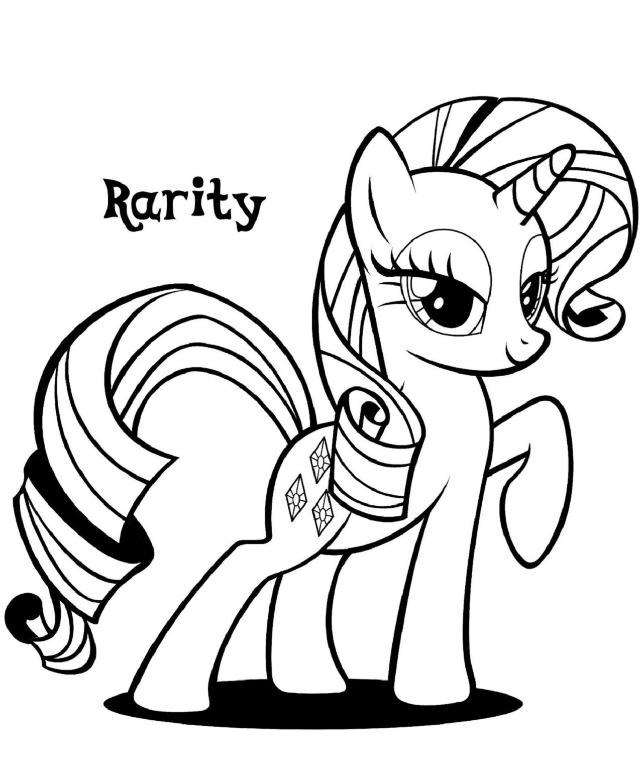 165+ My Little Pony Coloring Pages: Magical Friends 30