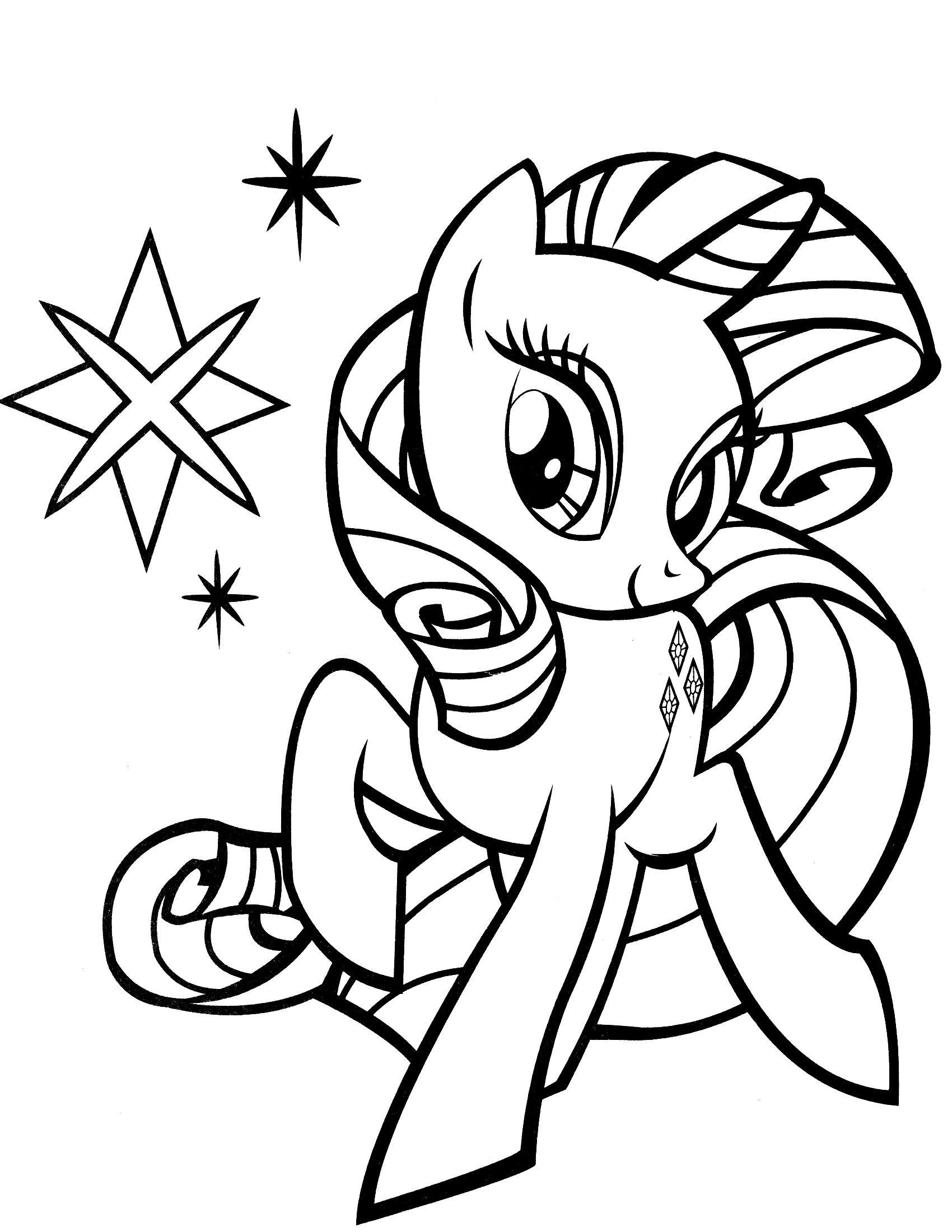 165+ My Little Pony Coloring Pages: Magical Friends 31