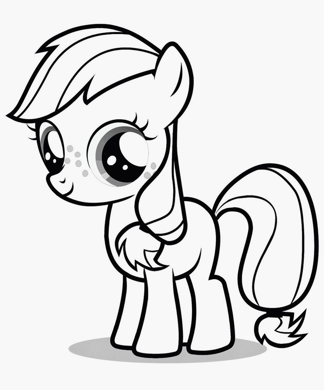 165+ My Little Pony Coloring Pages: Magical Friends 37