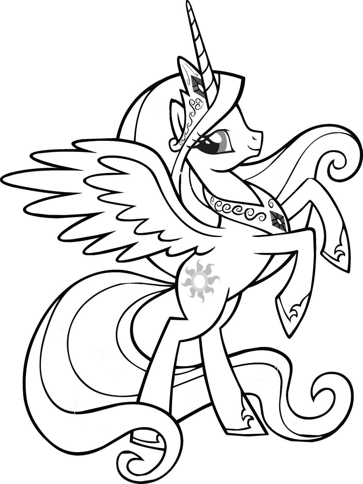 165+ My Little Pony Coloring Pages: Magical Friends 4