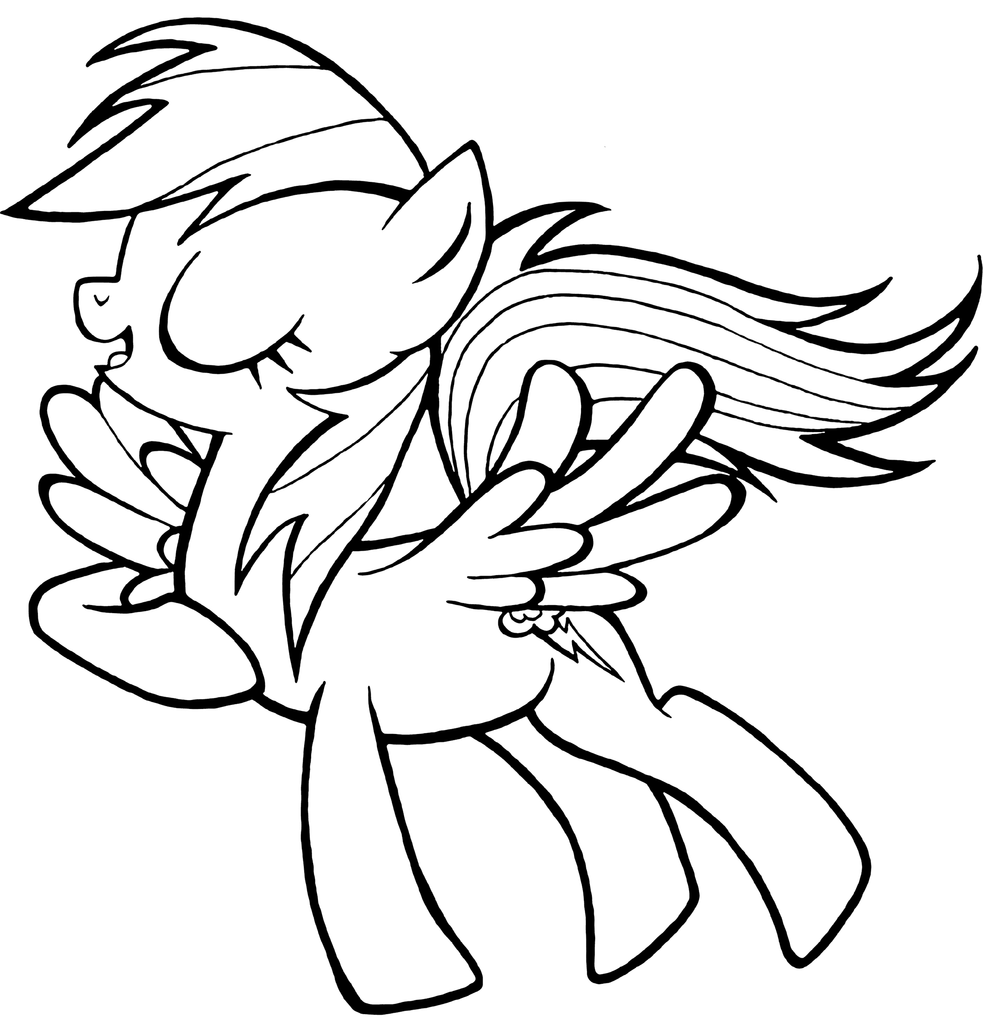 165+ My Little Pony Coloring Pages: Magical Friends 41