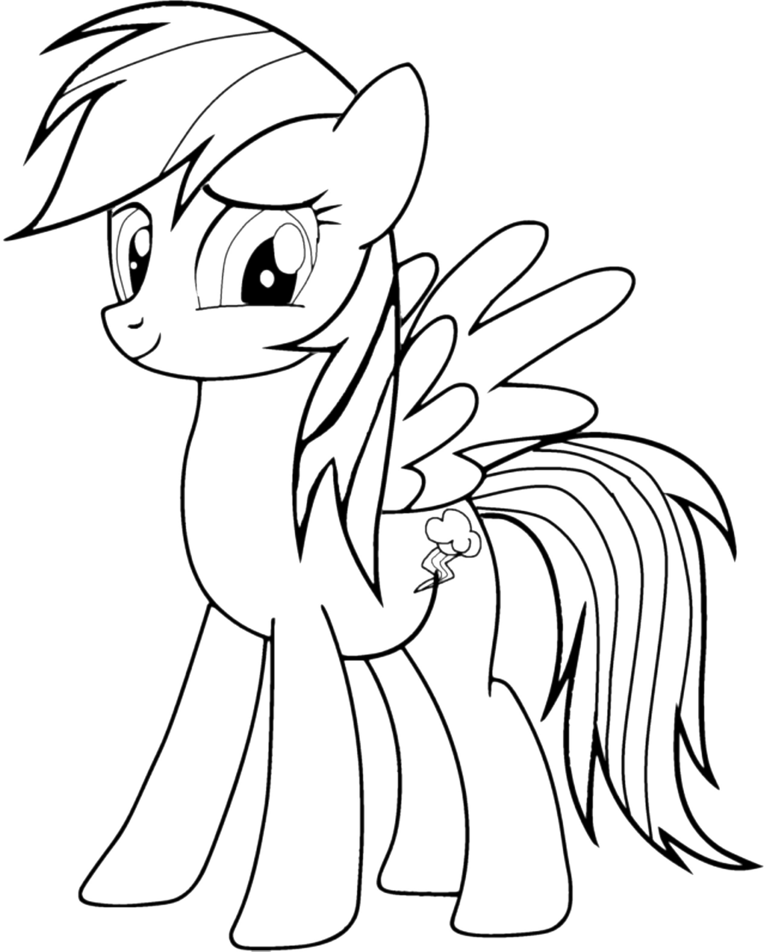 165+ My Little Pony Coloring Pages: Magical Friends 46