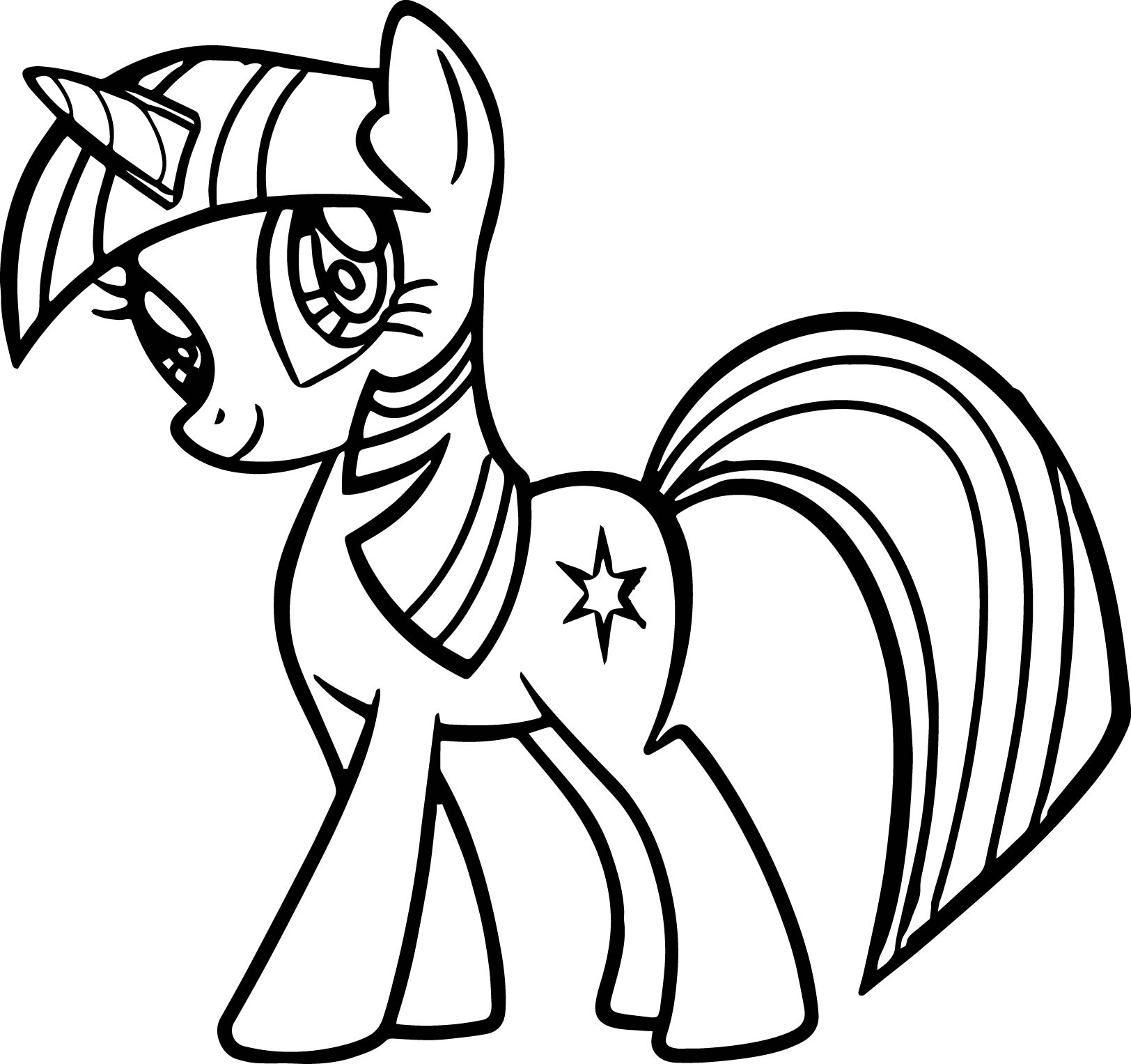 165+ My Little Pony Coloring Pages: Magical Friends 49