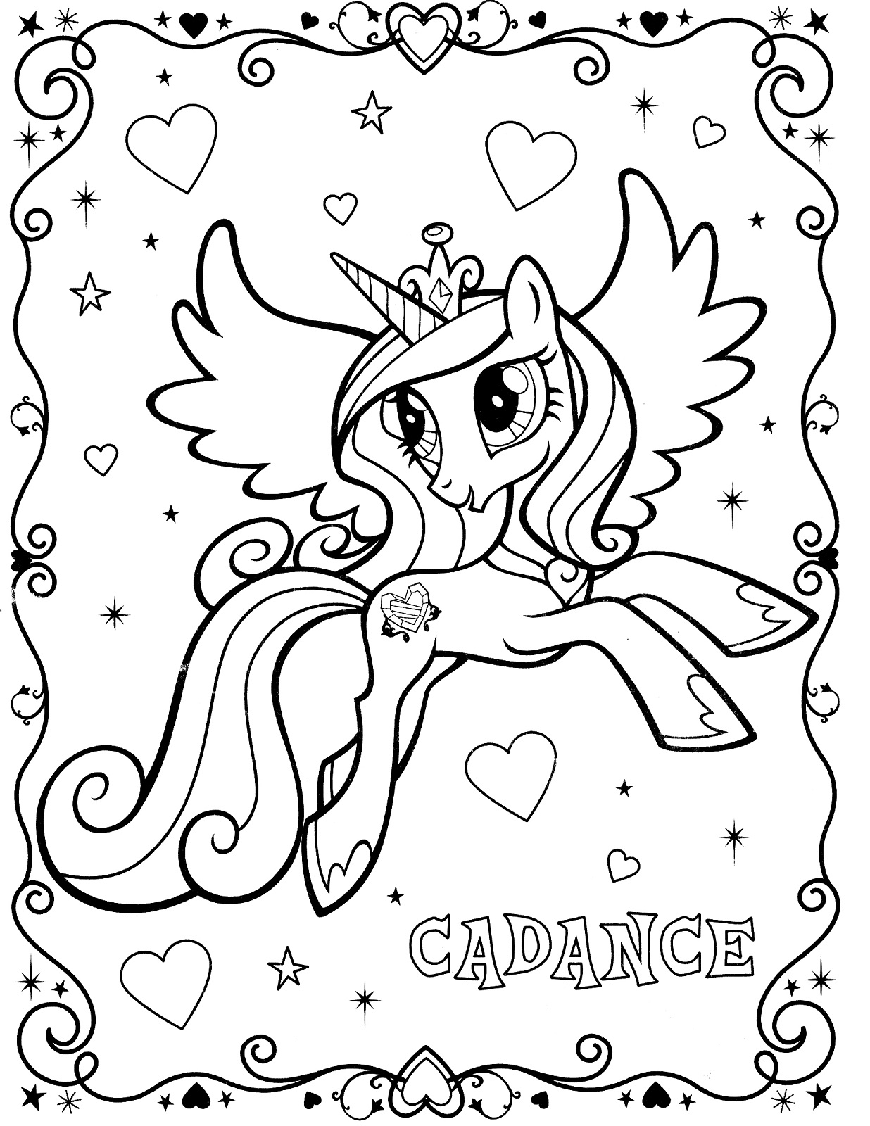 165+ My Little Pony Coloring Pages: Magical Friends 53