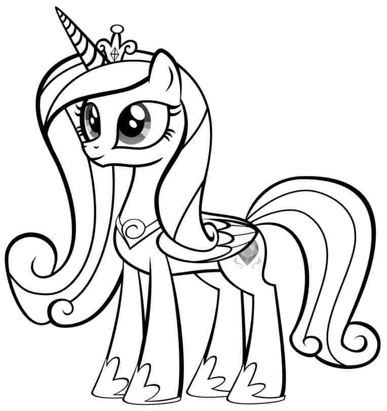 165+ My Little Pony Coloring Pages: Magical Friends 55