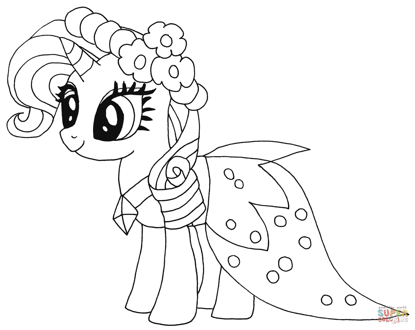 165+ My Little Pony Coloring Pages: Magical Friends 66