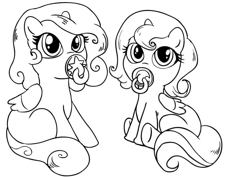 165+ My Little Pony Coloring Pages: Magical Friends 84