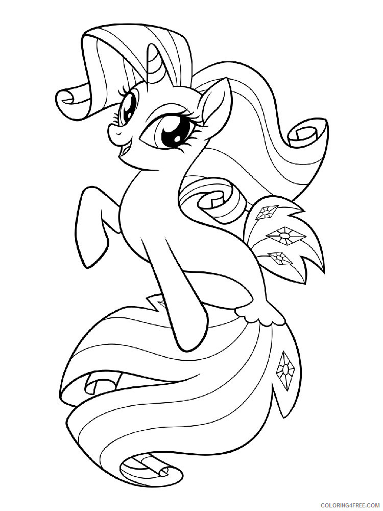 165+ My Little Pony Coloring Pages: Magical Friends 86