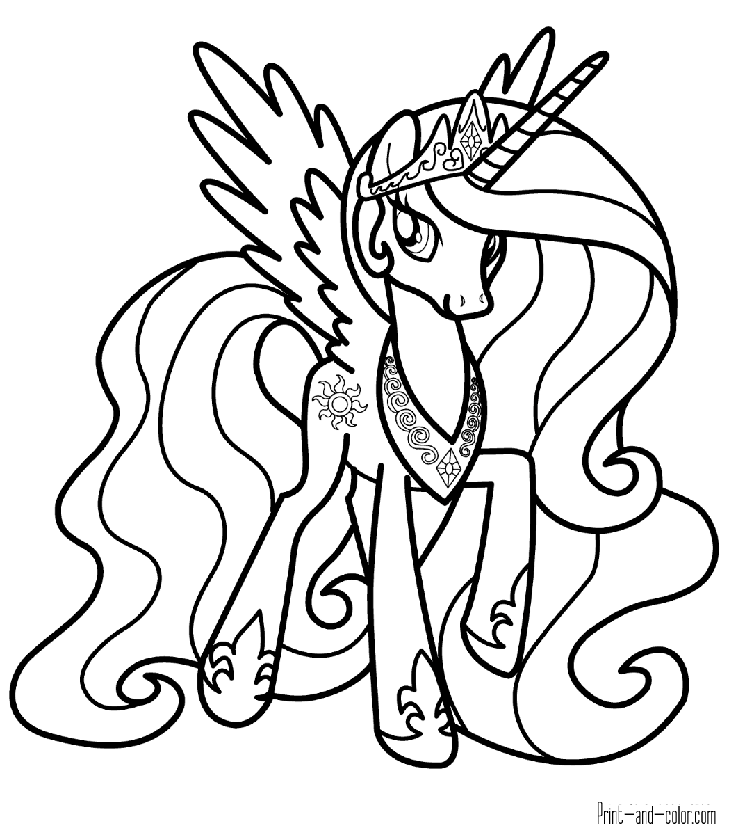 165+ My Little Pony Coloring Pages: Magical Friends 87