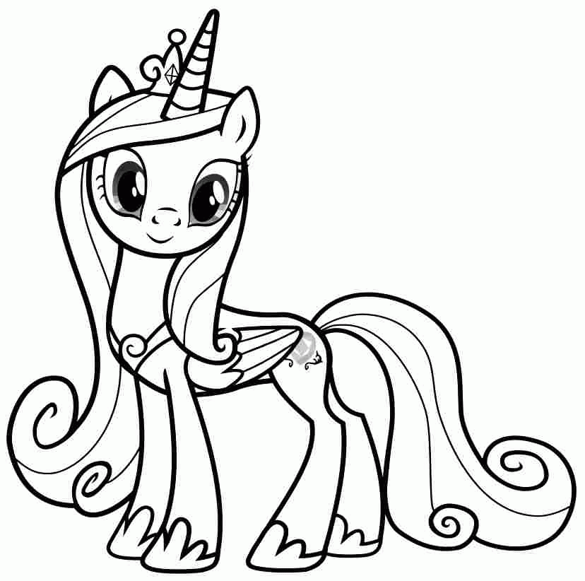 165+ My Little Pony Coloring Pages: Magical Friends 90