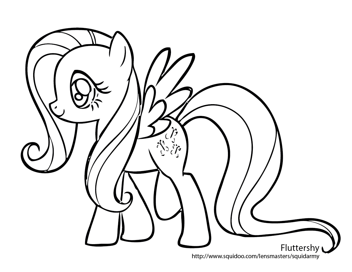 165+ My Little Pony Coloring Pages: Magical Friends 91