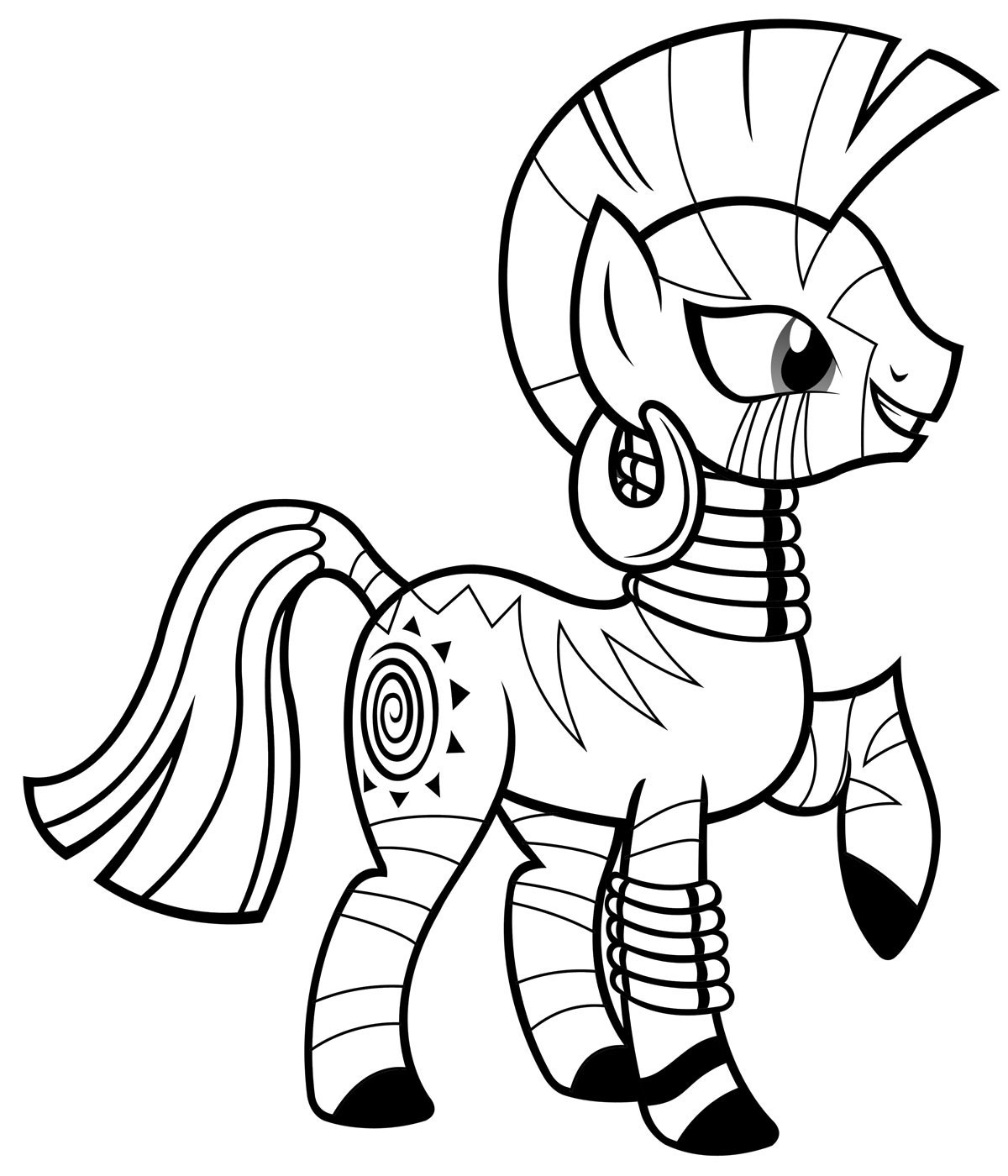 165+ My Little Pony Coloring Pages: Magical Friends 95