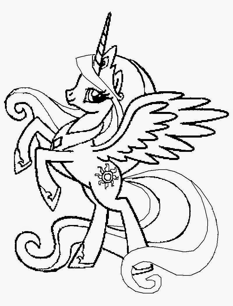 165+ My Little Pony Coloring Pages: Magical Friends 97