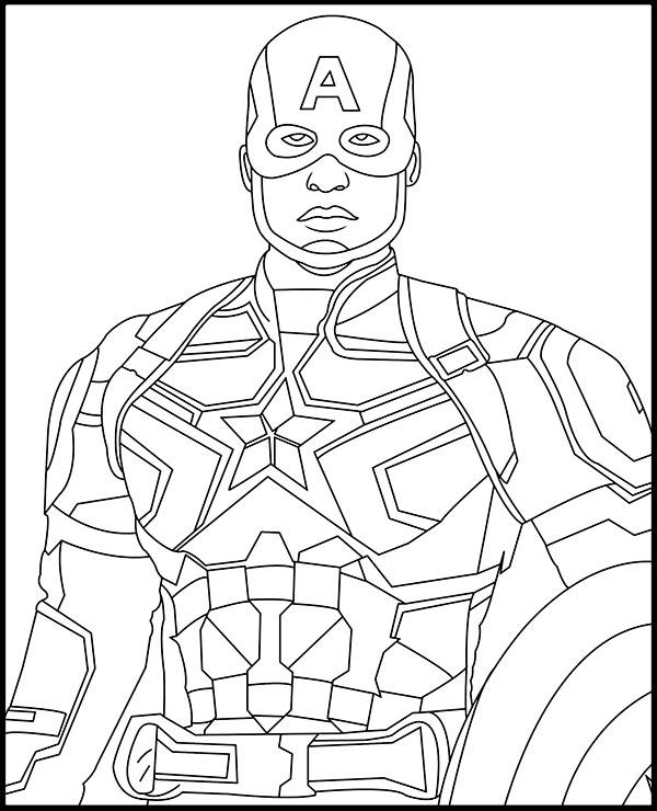 170+ Coloring Pages of Avengers: Assemble Your Crayons for Action 101