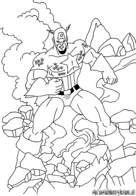 170+ Coloring Pages of Avengers: Assemble Your Crayons for Action 119