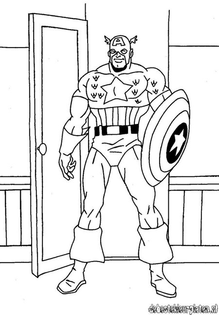 170+ Coloring Pages of Avengers: Assemble Your Crayons for Action 121