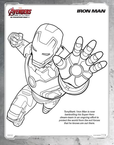 170+ Coloring Pages of Avengers: Assemble Your Crayons for Action 132