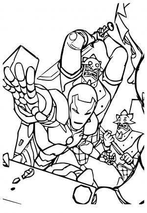 170+ Coloring Pages of Avengers: Assemble Your Crayons for Action 147