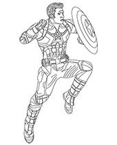 170+ Coloring Pages of Avengers: Assemble Your Crayons for Action 161