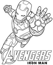 170+ Coloring Pages of Avengers: Assemble Your Crayons for Action 163