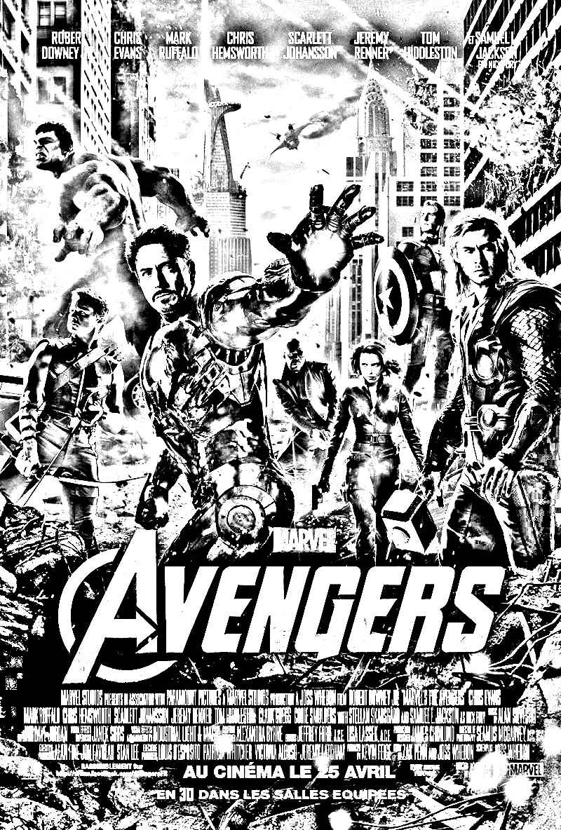 170+ Coloring Pages of Avengers: Assemble Your Crayons for Action 19