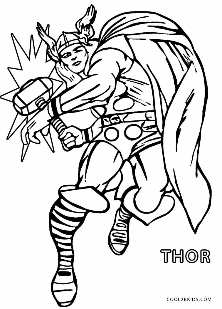 170+ Coloring Pages of Avengers: Assemble Your Crayons for Action 33