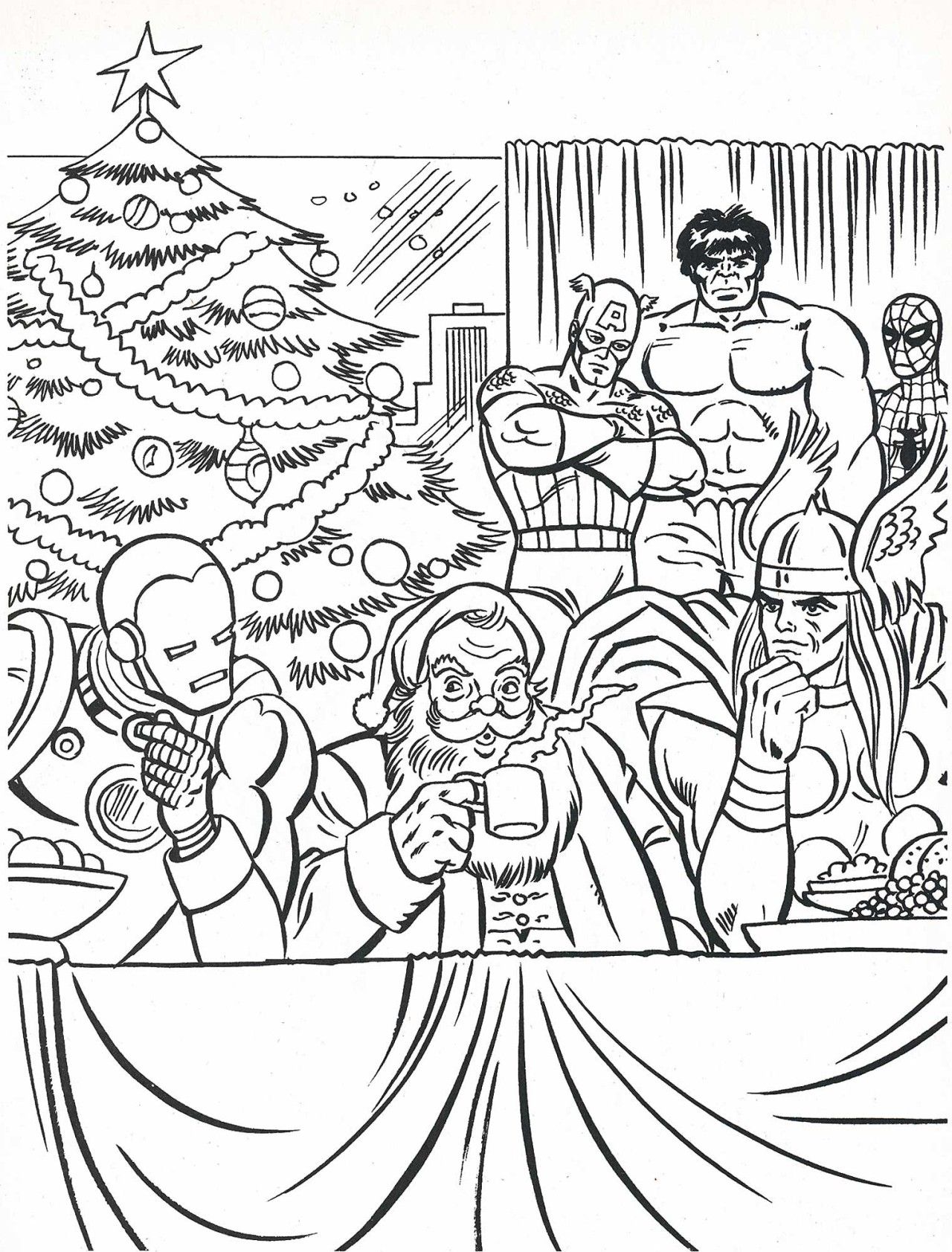 170+ Coloring Pages of Avengers: Assemble Your Crayons for Action 43