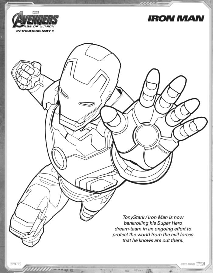 170+ Coloring Pages of Avengers: Assemble Your Crayons for Action 55