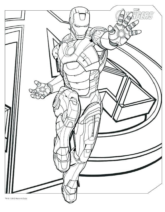 170+ Coloring Pages of Avengers: Assemble Your Crayons for Action 59