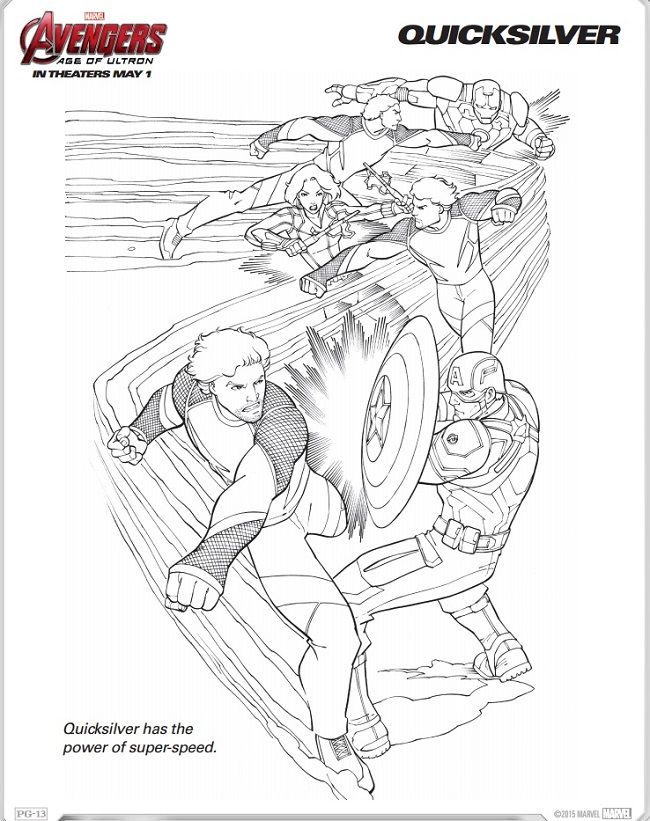 170+ Coloring Pages of Avengers: Assemble Your Crayons for Action 62