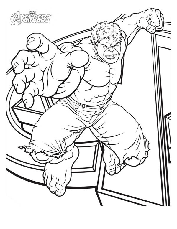 170+ Coloring Pages of Avengers: Assemble Your Crayons for Action 84