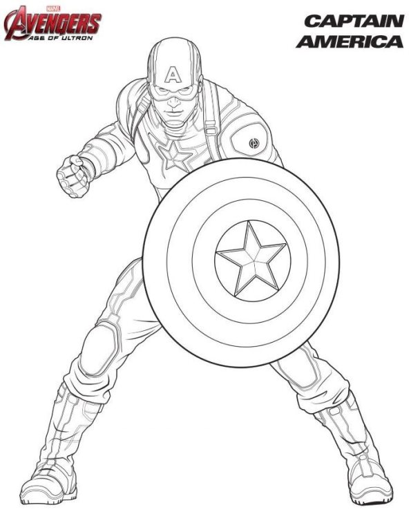 170+ Coloring Pages of Avengers: Assemble Your Crayons for Action 89